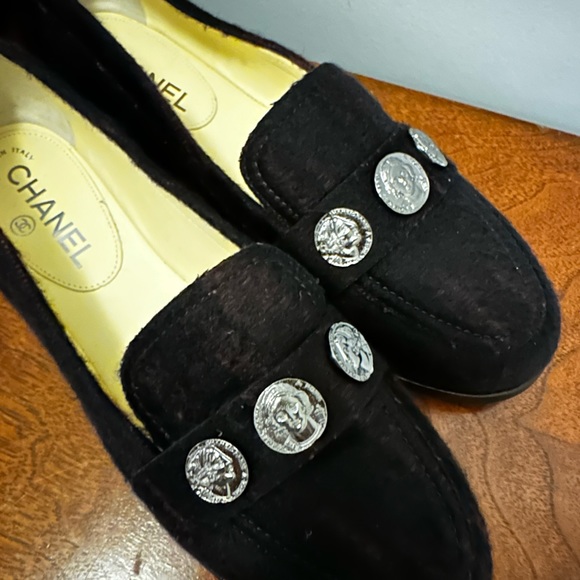 NWT Chanel Tweed Loafers - Picture 5 of 6